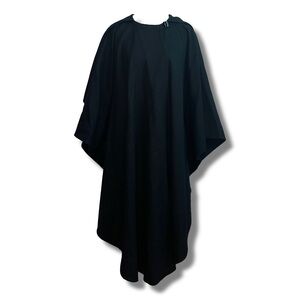 Vtg 70s Wool Hooded Cape